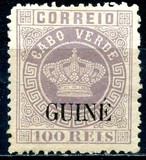 [Crown - Cape Verde Stamps Overprinted "GUINÈ", type A7]
