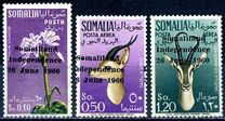 [Italian Somaliland Postage Stamps Overprinted "Somaliland Independence 26 June 1960", type A]