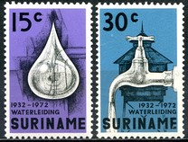 [The 40th Anniversary of Surinam Waterworks, type ACT]