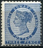 [Queen Victoria - Different Perforation. Yellowish Paper, type B1]