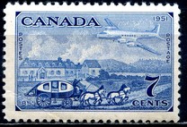 [The 100th Anniversary of Canadian Stamps, type FA]