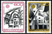 [EUROPA Stamps - Modern Architecture, typ ALR]
