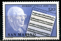 [The 100th Anniversary of the Birth of Robert Stolz, type AGR]
