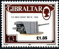 [Canon's Stamp of 1987 Overprinted, type OW1]