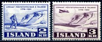 [The 175th Anniversary of the Iceland Post Service, type CW]