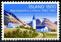 [The 100th Anniversary of the Agricultural College of Hólar, type MW]