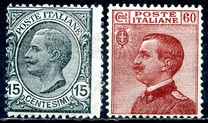 [King Victor Emmanuel III - New Values, type AP2]
