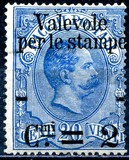 [Parcel Stamps Overprinted New Value, type Y1]