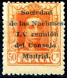 [The 55th Conference of the League of Nations, Madrid, type CG9]