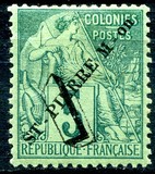 [No. 20 & 24 Surcharged, type H]