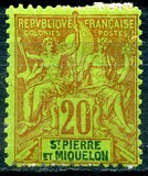 [Inscription: "St. PIERRE ET MIQUELON", type I6]