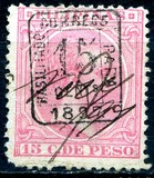 [Previously Issued Stamps Overprinted "HABILITADO PARA CORREOS" & Surcharged, type AG6]
