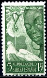 [Airmail - The 500th Anniversary of the Birth of Queen Isabella I The Catholic, type P]
