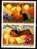 [Christmas Stamps, type JU]