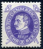 [The 60th Anniversary of the Birth of King Christian X, type AR1]