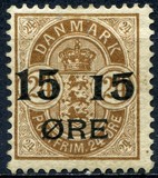 [No. 25B, 25A & 39 Surcharged, tip K]
