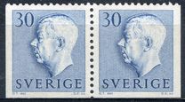 [King Gustaf VI Adolf of Sweden - Without Imprint, ประเภท DB8]