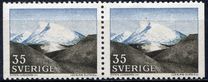 [Mountain Scenery and Uppsala Cathedral, type GS2]