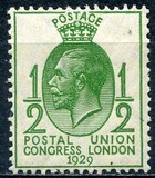 [The 9th Congress of the Universal Postal Union in London, type CF]