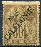[French Colonies, General Issues Postage Stamps Overprinted "NLLE CALÈDONIE", type H15]