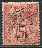 [French Colonies, General Issues Postage Stamp Surcharged, type J2]