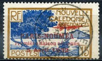 [Airmail - The 1st Anniversary of Paris-Noumea Flight, type S13]
