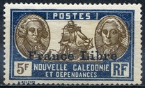 [Free France - Previous Issues Overprinted "France Libre", 类型 U37]