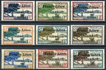 [Adherence to General de Gaulle - Stamps of 1930-1940 Overprinted "France Libre", प्रकार Q]