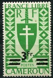 [Free France Issue Surcharged, veids AH19]