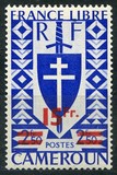 [Free France Issue Surcharged, veids AH21]