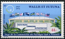 [Airmail - The 25th Anniversary of South Pacific Commission, 类型 CL]