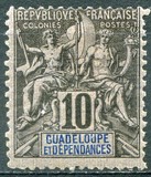 [Inscription: "GUADELOUPE ET DEPENDANCES", 类型 G4]