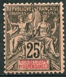 [Inscription: "GUADELOUPE ET DEPENDANCES", 类型 G7]