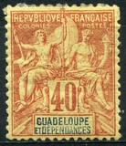 [Inscription: "GUADELOUPE ET DEPENDANCES", 类型 G9]