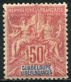 [Inscription: "GUADELOUPE ET DEPENDANCES", 类型 G10]