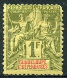[Inscription: "GUADELOUPE ET DEPENDANCES", 类型 G12]