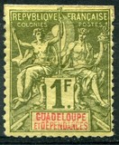 [Inscription: "GUADELOUPE ET DEPENDANCES", 类型 G12]