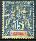 [Inscription "MARTINIQUE" in Red or Blue Colour, タイプ F6]