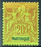 [Inscription "MARTINIQUE" in Red or Blue Colour, タイプ F7]