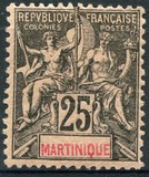 [Inscription "MARTINIQUE" in Red or Blue Colour, タイプ F8]