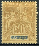 [Inscription "MARTINIQUE" in Red or Blue Colour, タイプ F9]