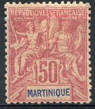 [Inscription "MARTINIQUE" in Red or Blue Colour, タイプ F11]