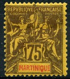 [Inscription "MARTINIQUE" in Red or Blue Colour, タイプ F12]