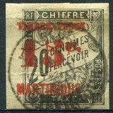[French Colonies - Postage Due Stamps, Issue of  1884 Surcharged & Overprinted "TIMBRE-POSTE" & "MARTINIQUE", type C5]