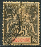 [Inscription: "INDO-CHINE" - Colored Paper, type C7]