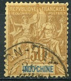 [Inscription: "INDO-CHINE" - Colored Paper, type C8]