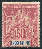[Inscription: "INDO-CHINE" - Colored Paper, type C10]