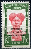 [Issues of 1911-22 in New Colors - Inscription "AFRIQUE EQUATORIALE FRANCAISE" - Bantu Woman, type P22]