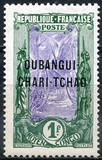 [Middle Congo Postage Stamps Overprinted "OUBANGUI-CHARI-TCHAD", type A14]