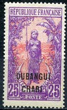 [Middle Congo Not Issued Stamps Overprinted "OUBANGUI-CHARI", type E7]
